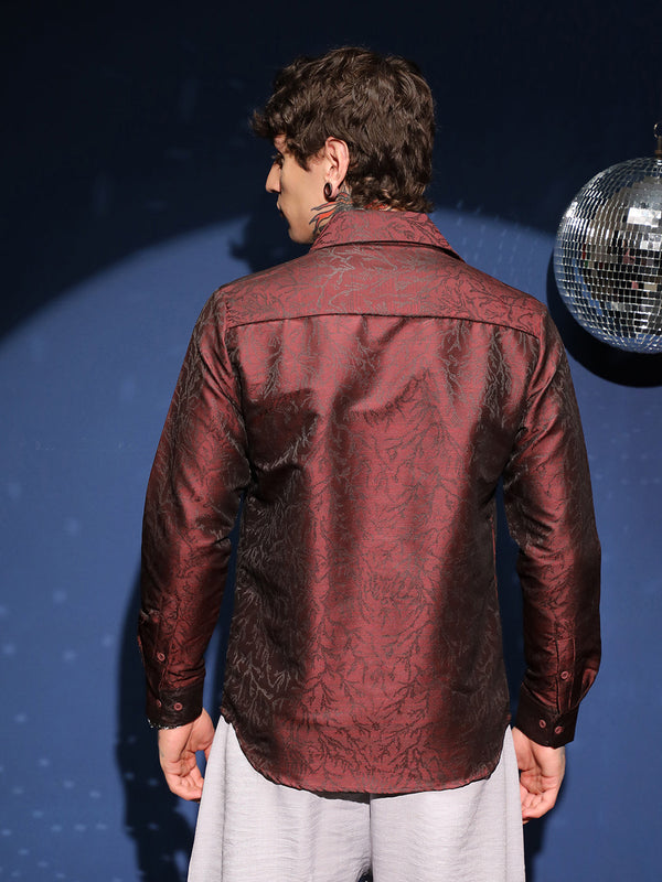 Foliage-Woven Shirt