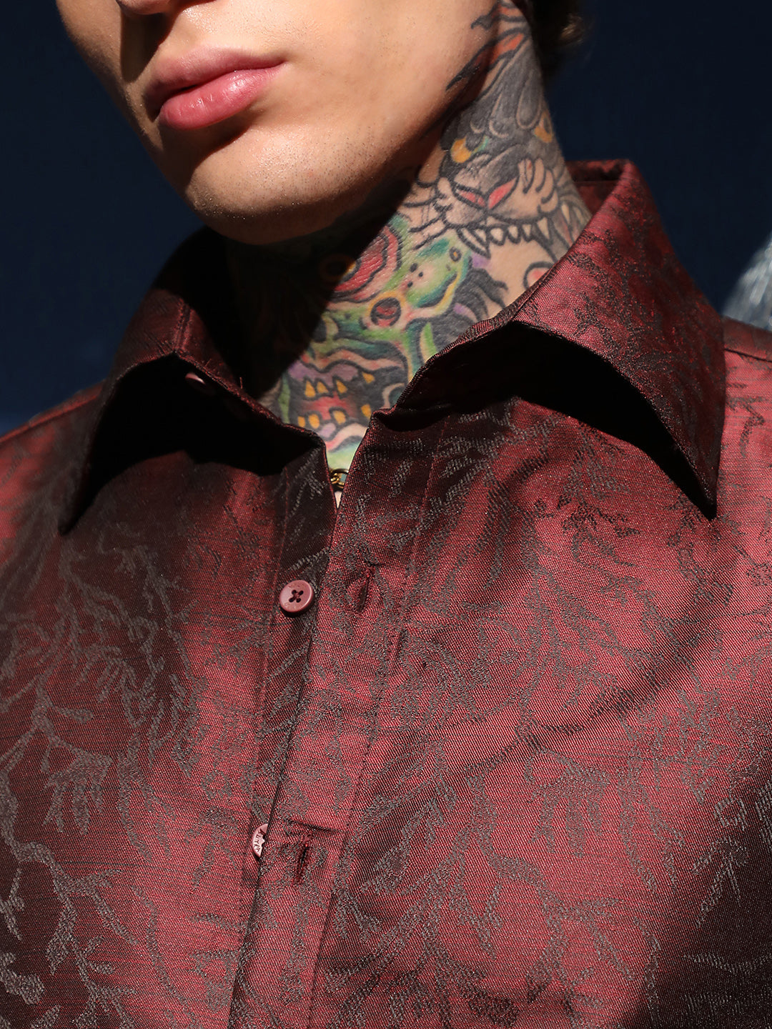 Foliage-Woven Shirt