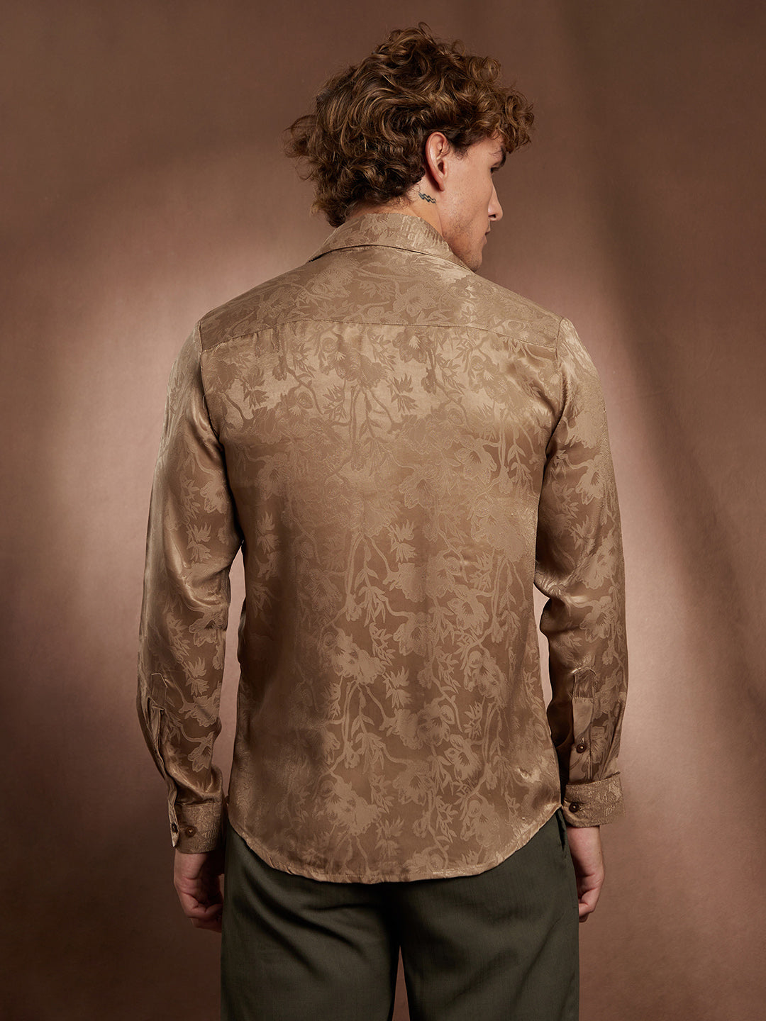 Flora-Textured Shirt