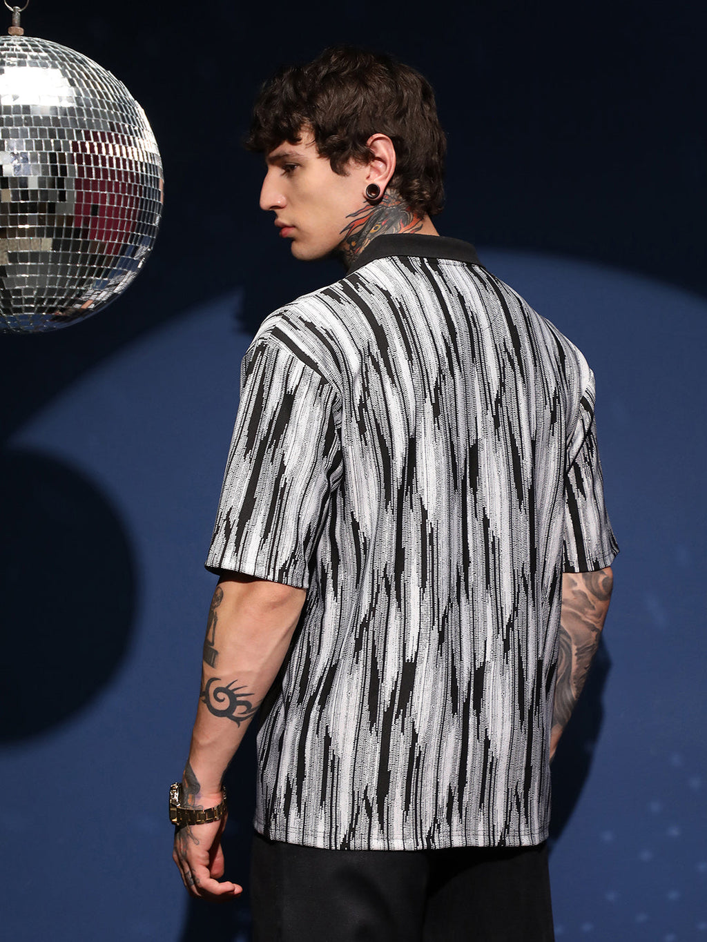 Fade Cuban Polo Shirt