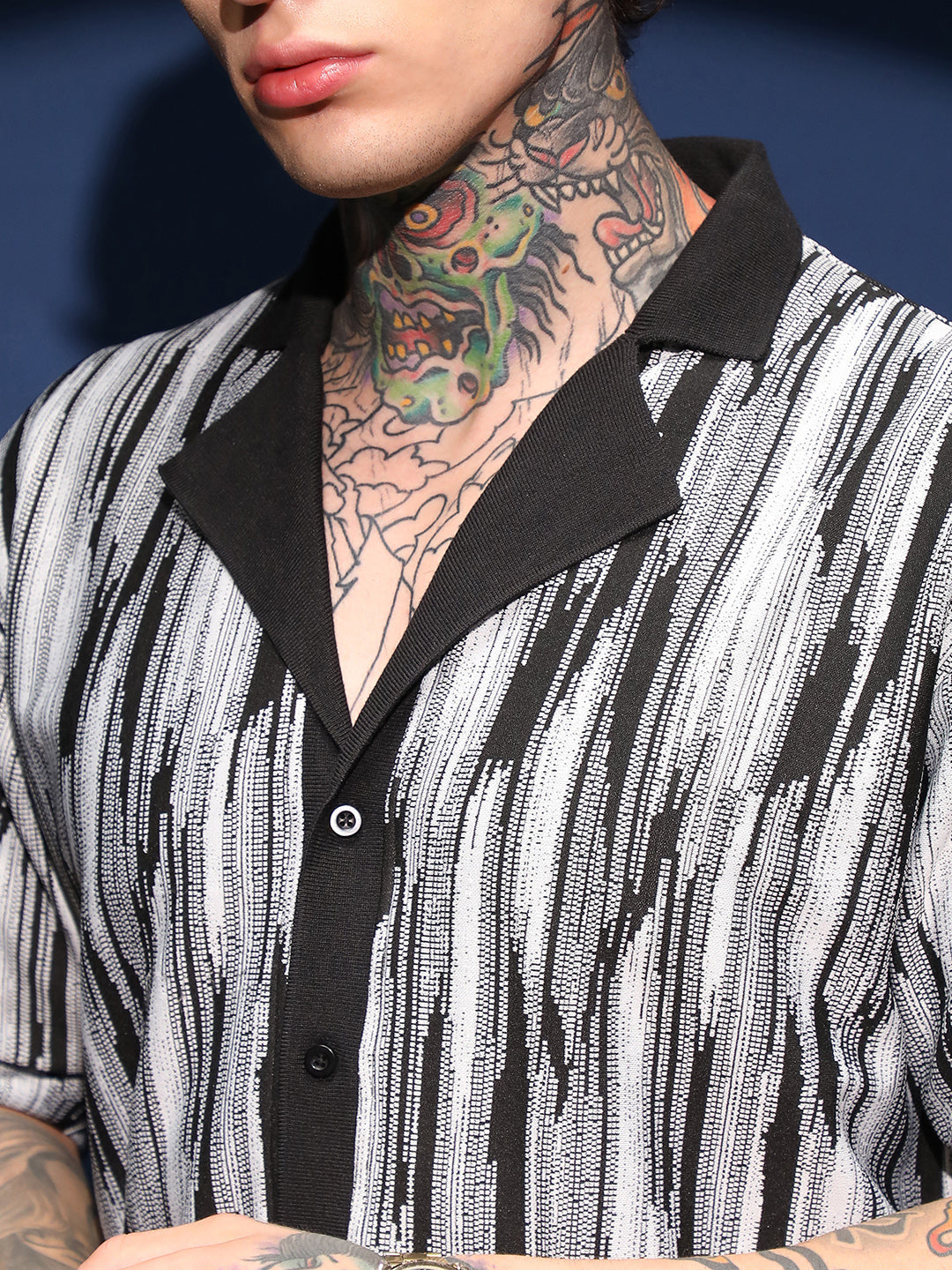 Fade Cuban Polo Shirt