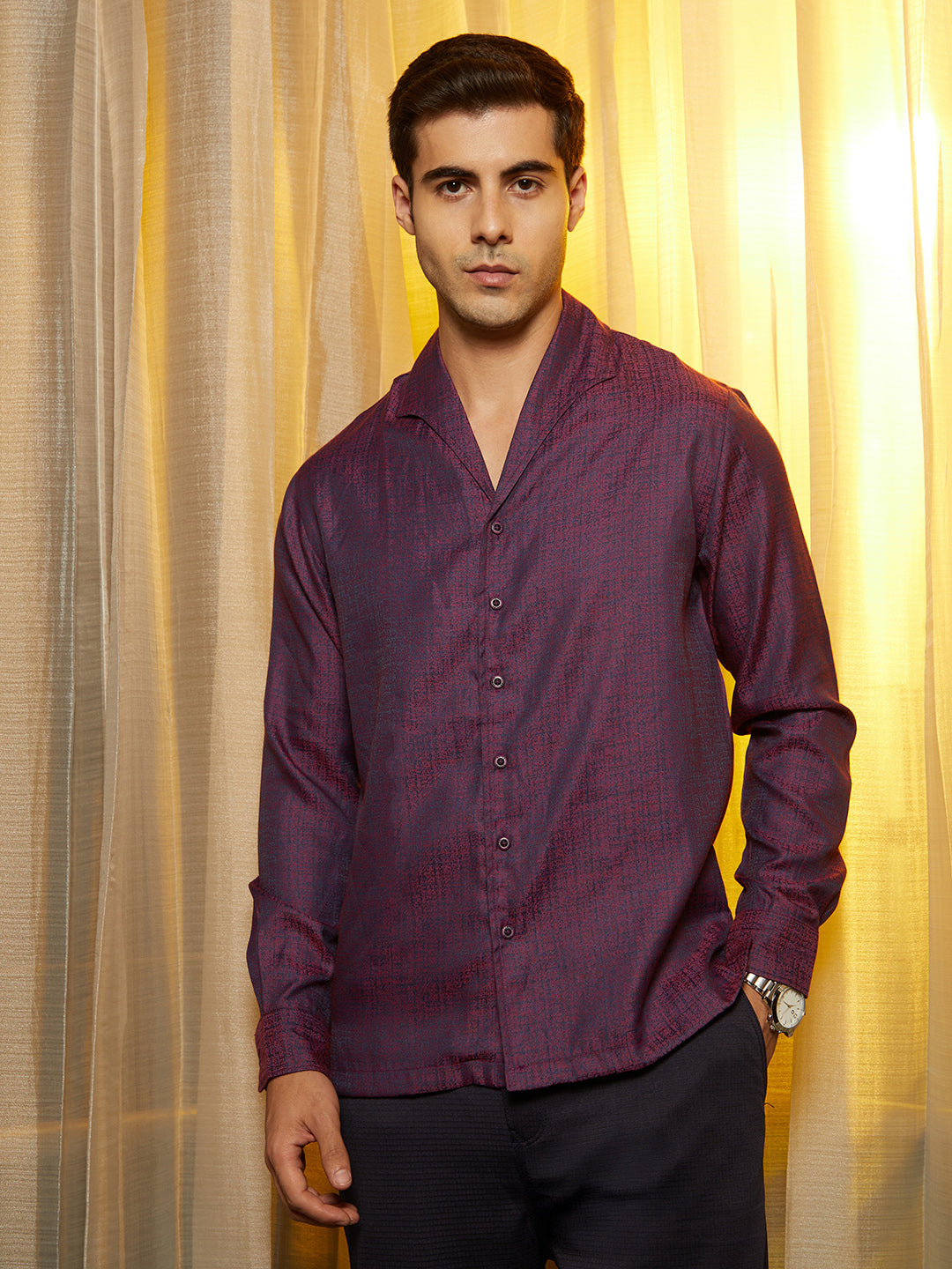 Distortion-Texture Shirt