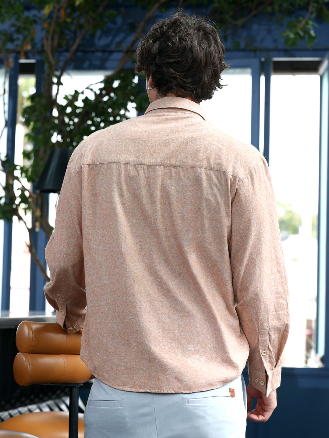 Utility-Brushed Shirt