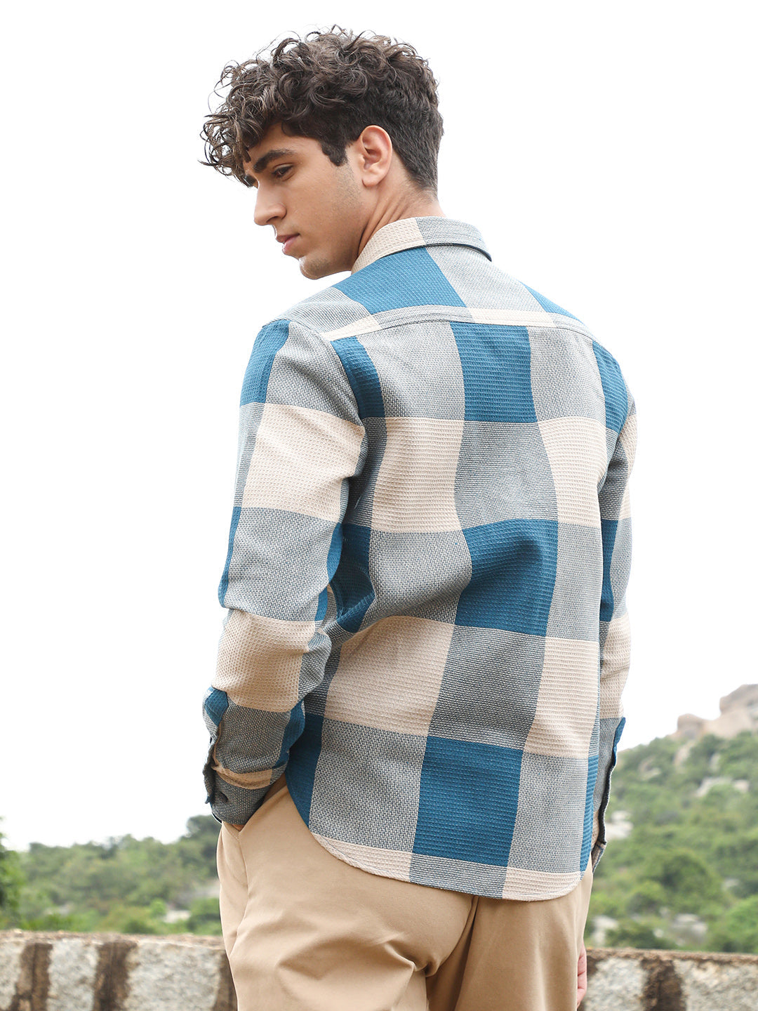 Buffalo-Woven Regular Shirt