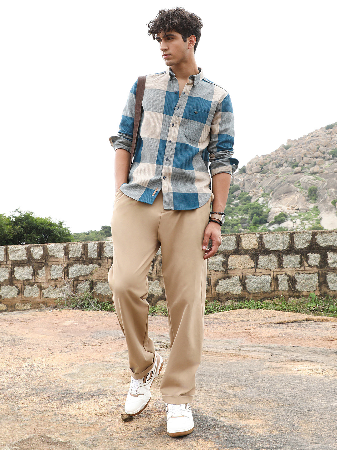 Buffalo-Woven Regular Shirt