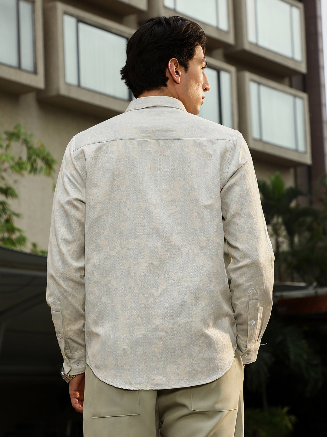 Splash-Jacquard Shirt