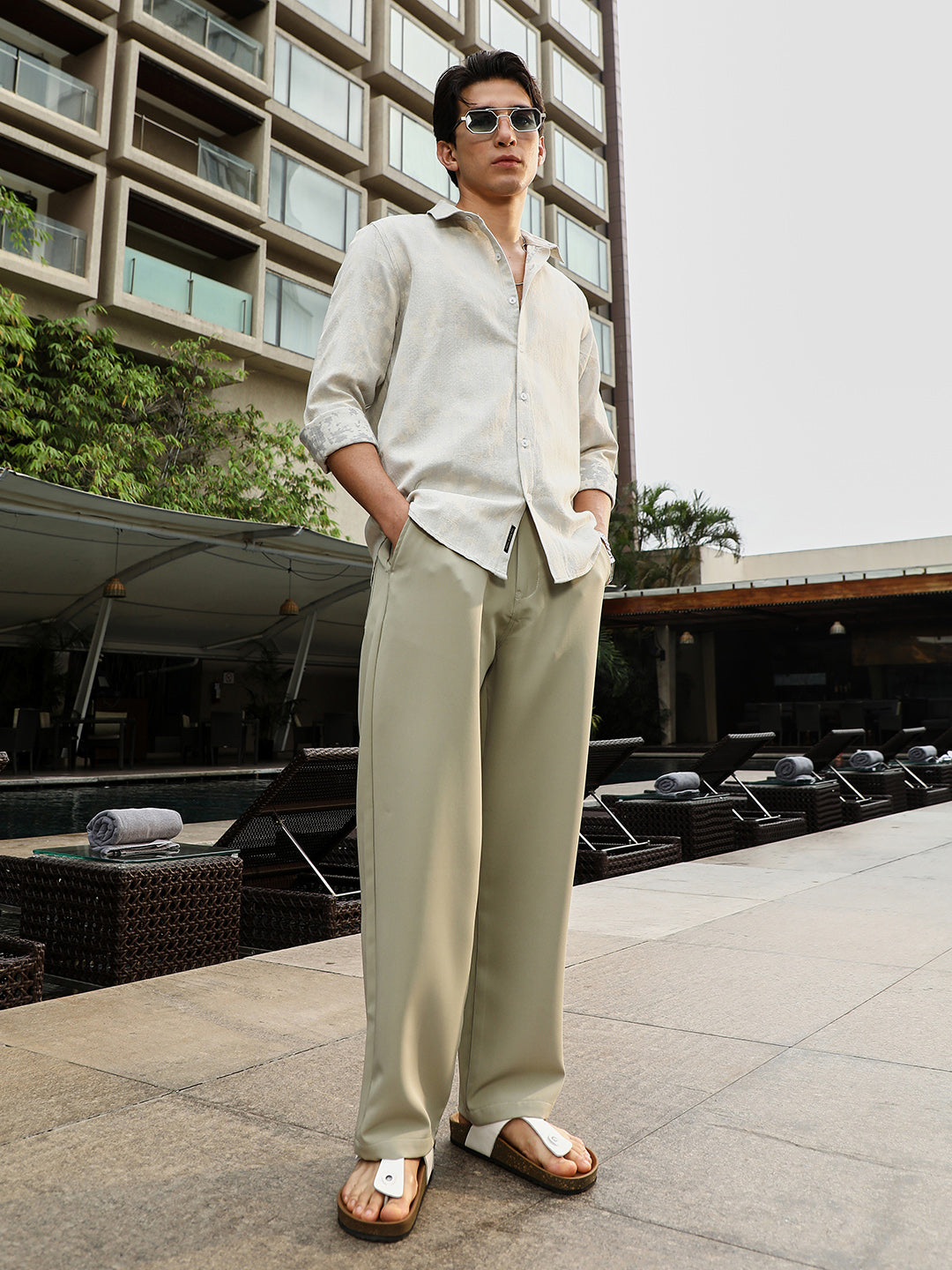 Splash-Jacquard Shirt