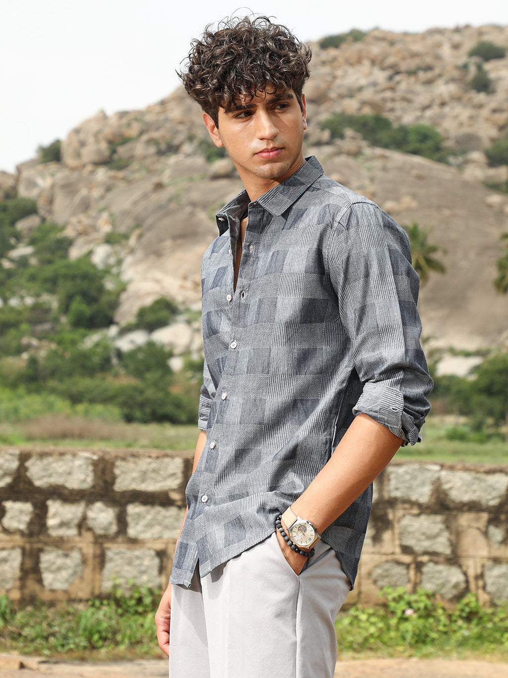 Buffalo-Jacquard Shirt