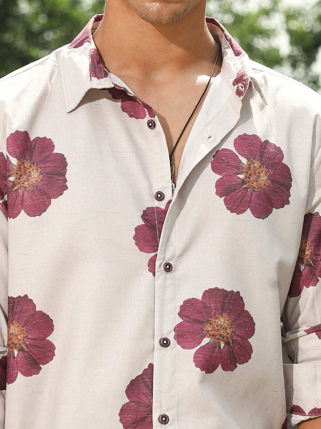 Blooming Flora Imprint Shirt