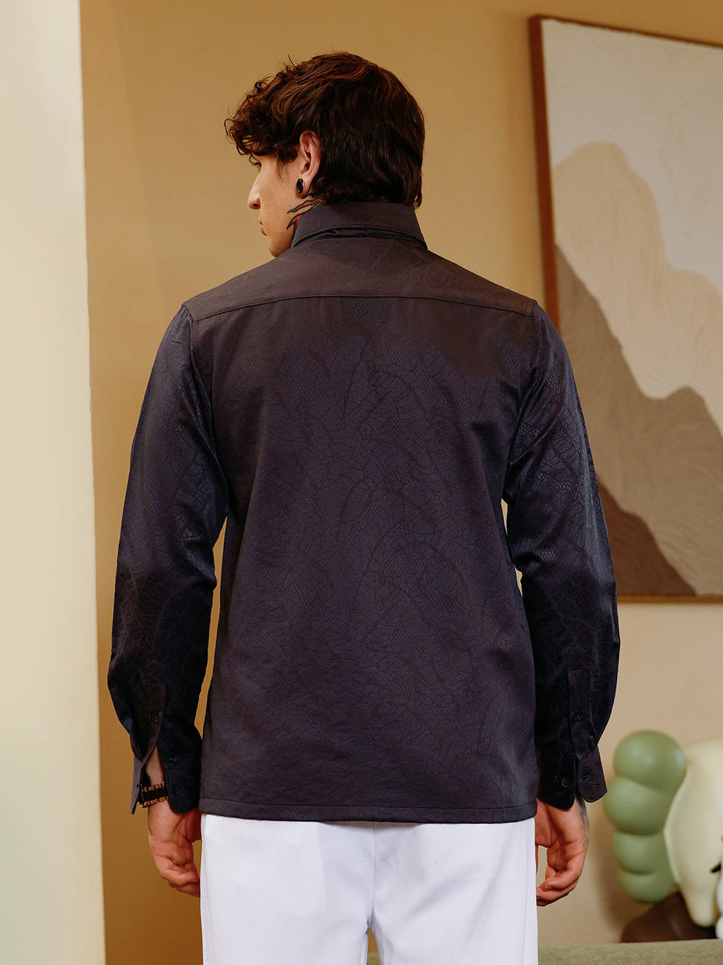 Reptilia Jacquard Shirt