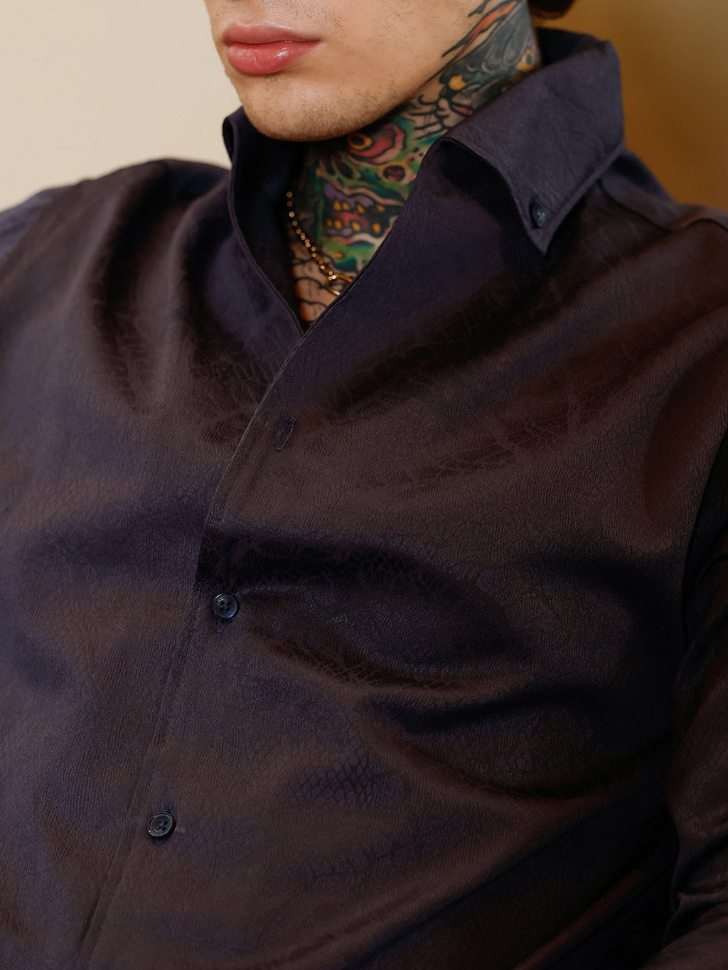 Reptilia Jacquard Shirt