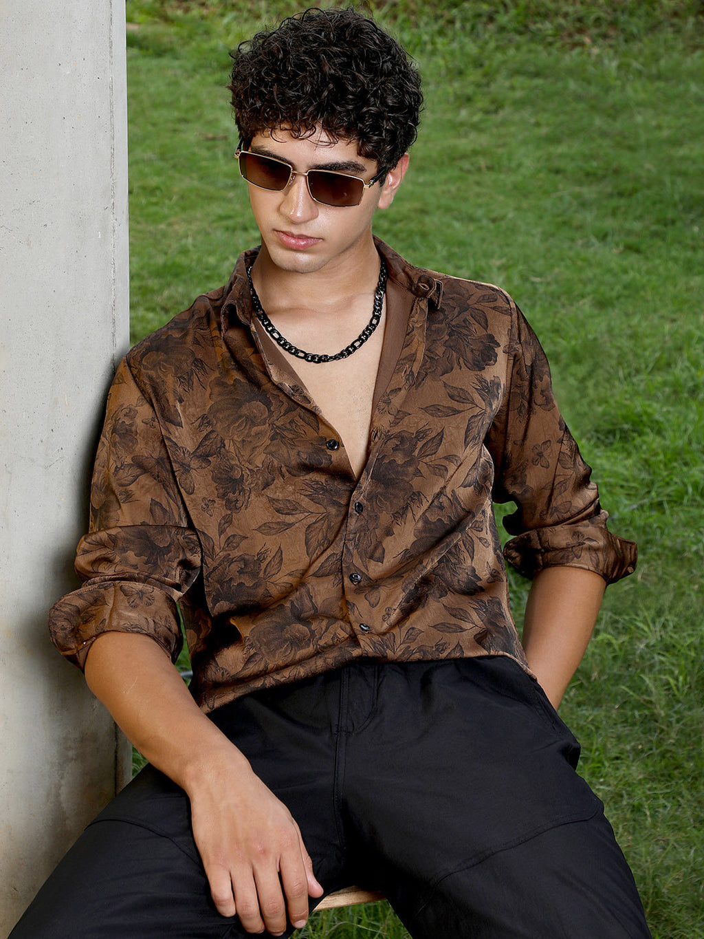 Papillon-Garden Imprint Shirt