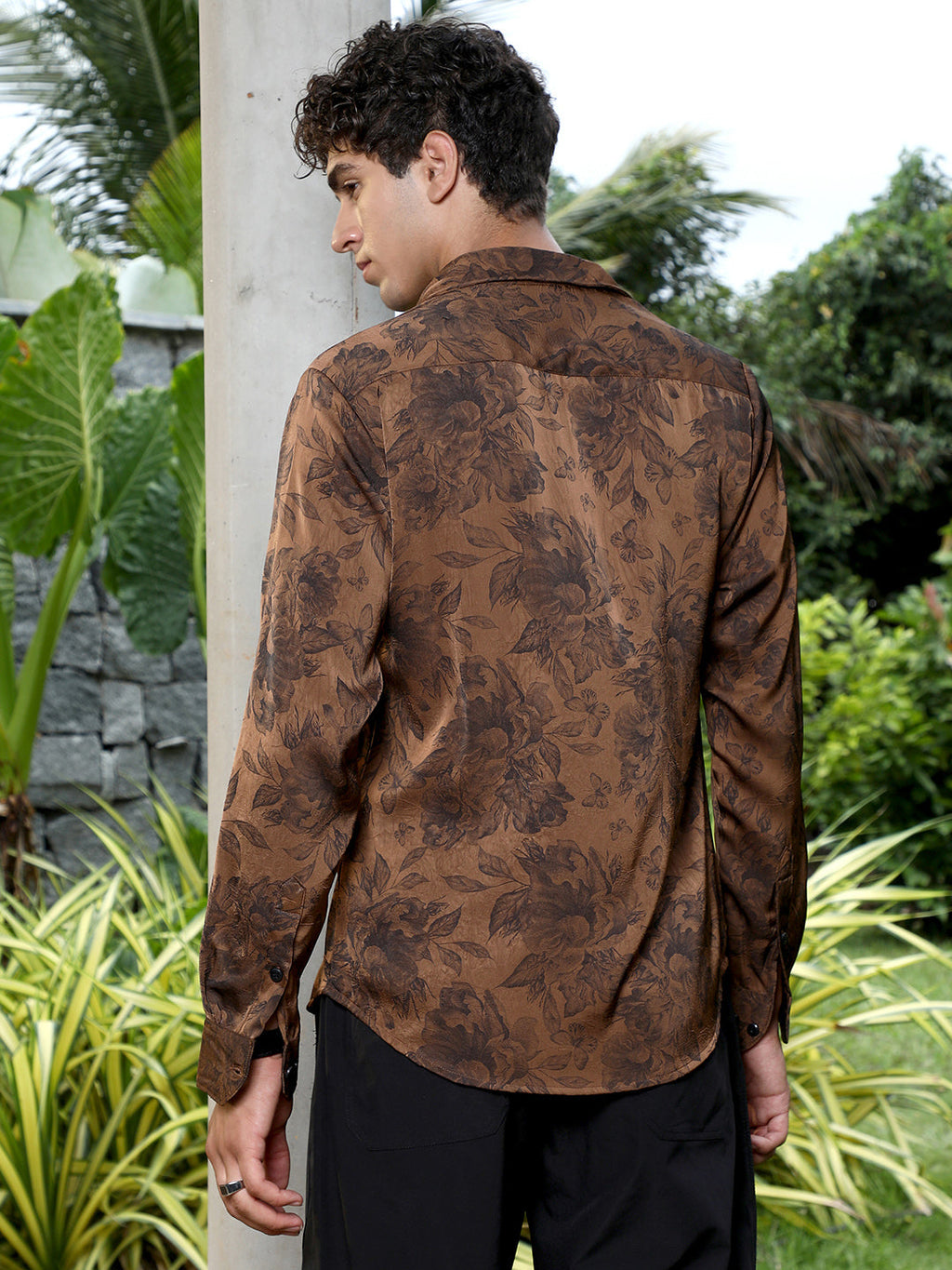 Papillon-Garden Imprint Shirt