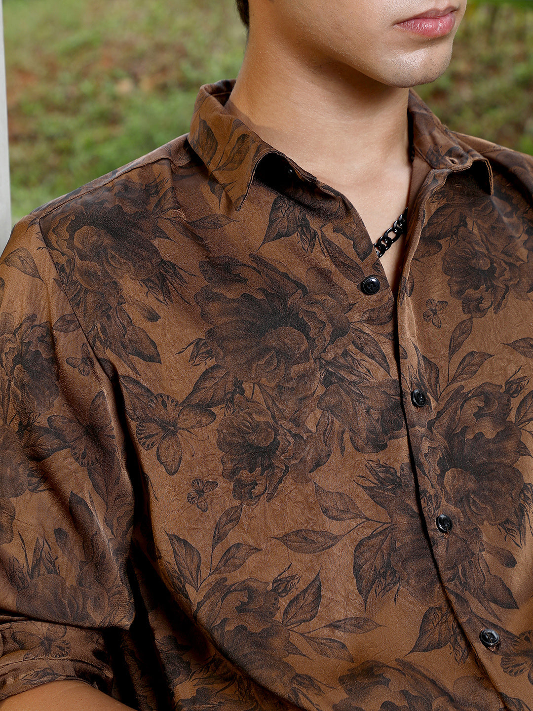 Papillon-Garden Imprint Shirt