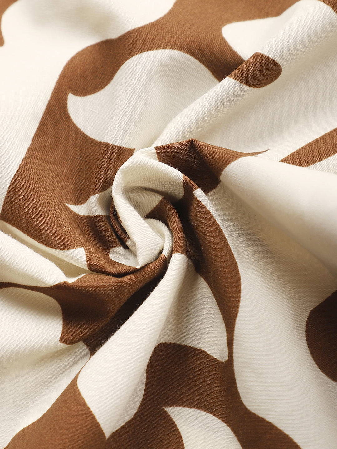 Contrast-Botanics Imprint Shirt