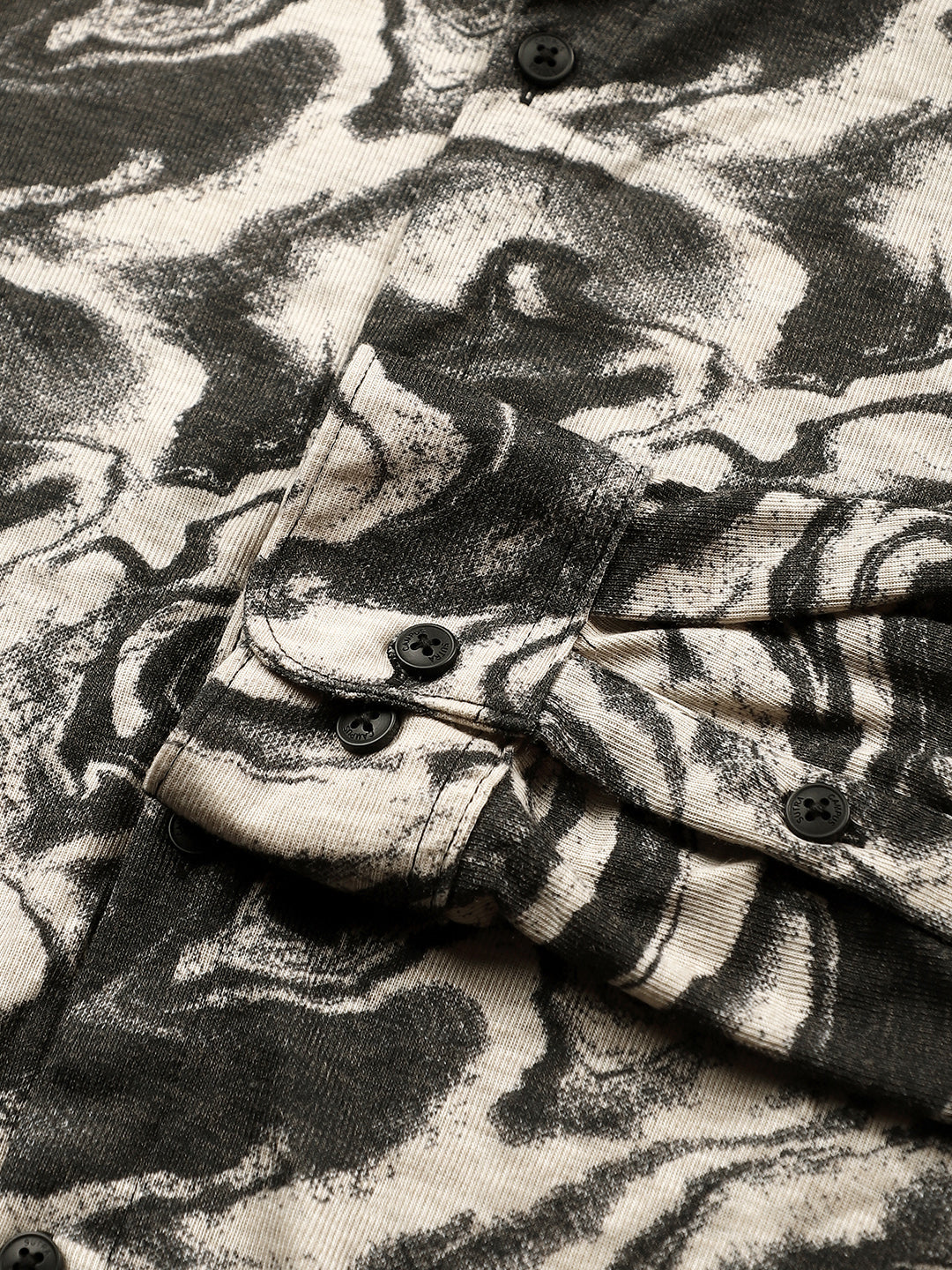 Fluid-Marble Textured Shirt