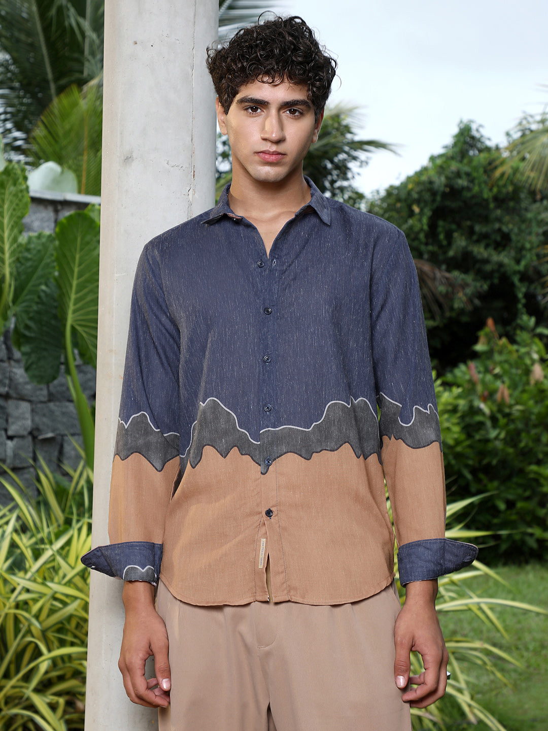 Brushline Imprint Shirt