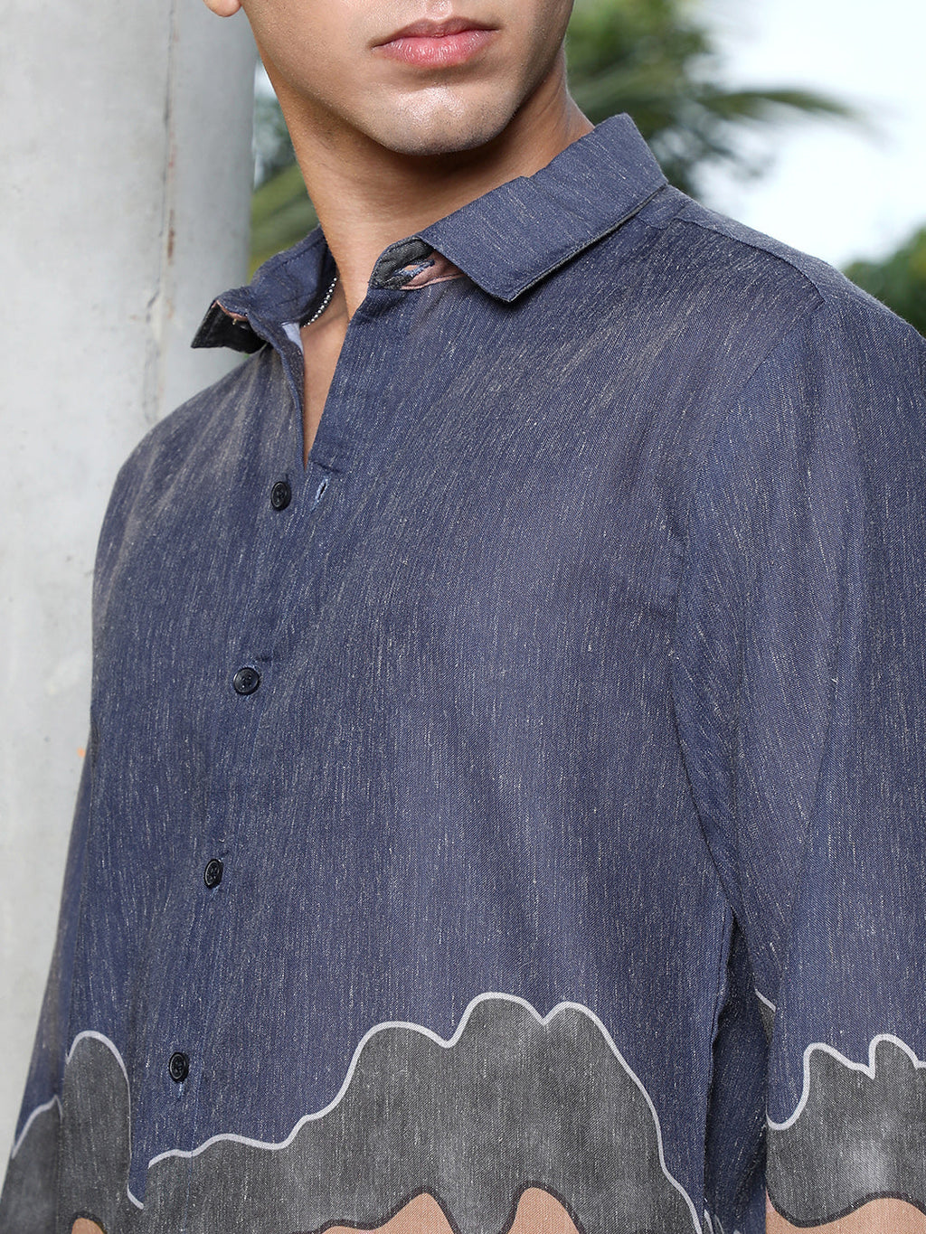 Brushline Imprint Shirt