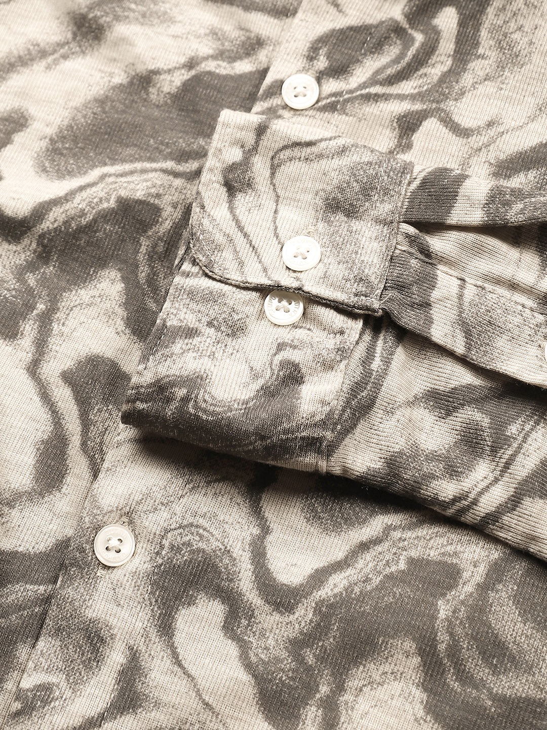 Fluid-Marble Textured Shirt