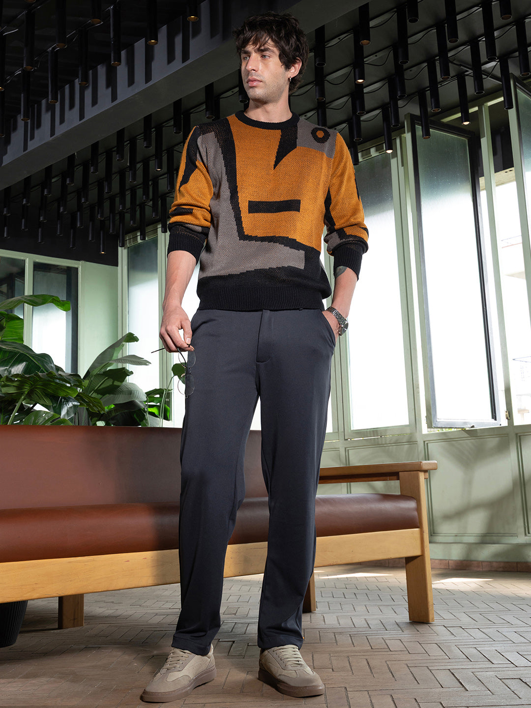 Twill-Chino Trousers