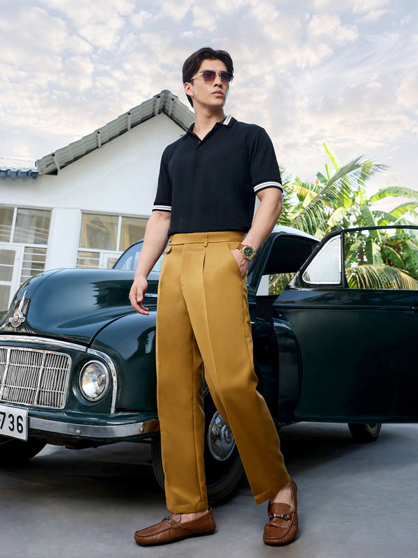 Men's Trouser Men Polyester Twill