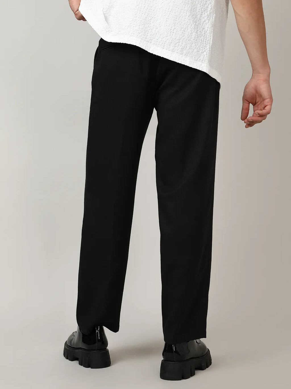 Lightweight - Solid Tailored Trousers