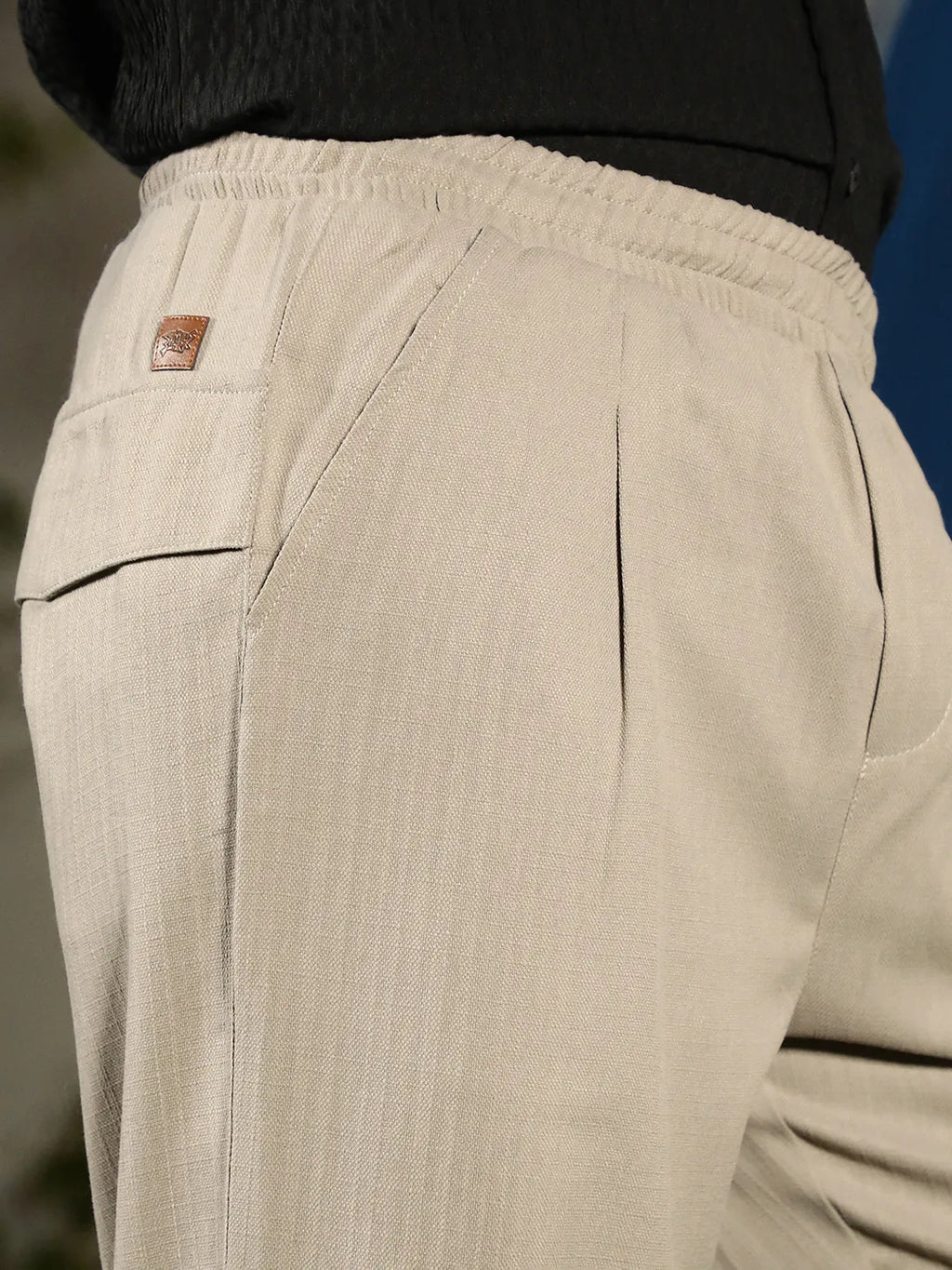 Lightweight - Tailored Linen-Blend Trousers