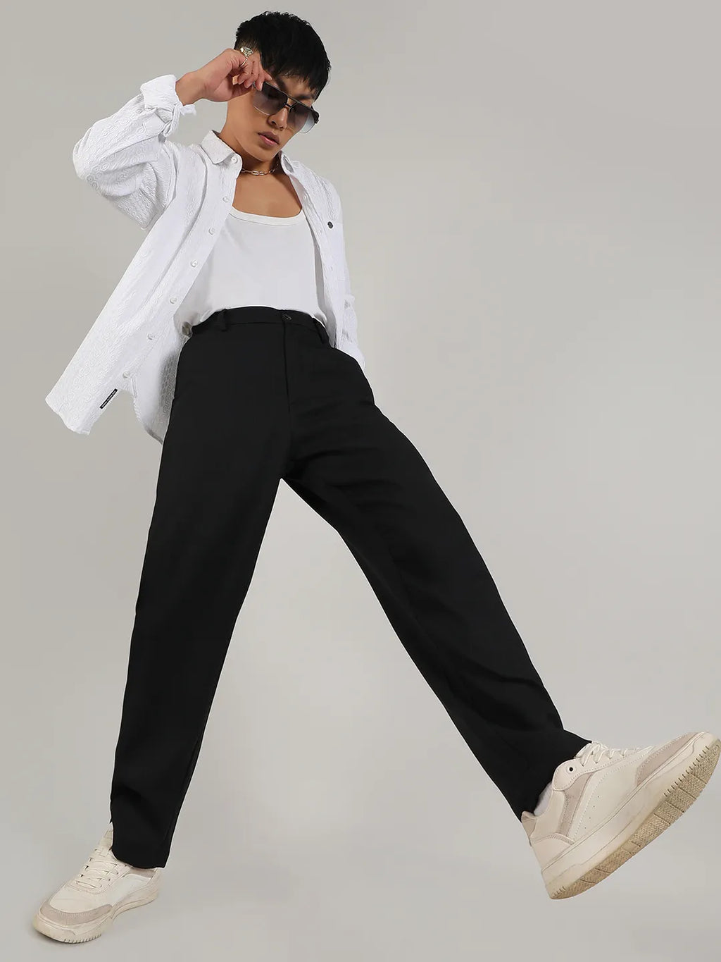 Lightweight - Tailored Heathered Trousers