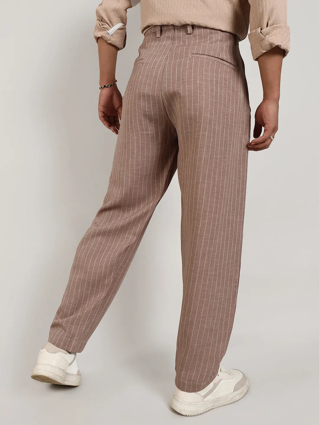 Lightweight - Pinstriped Trousers