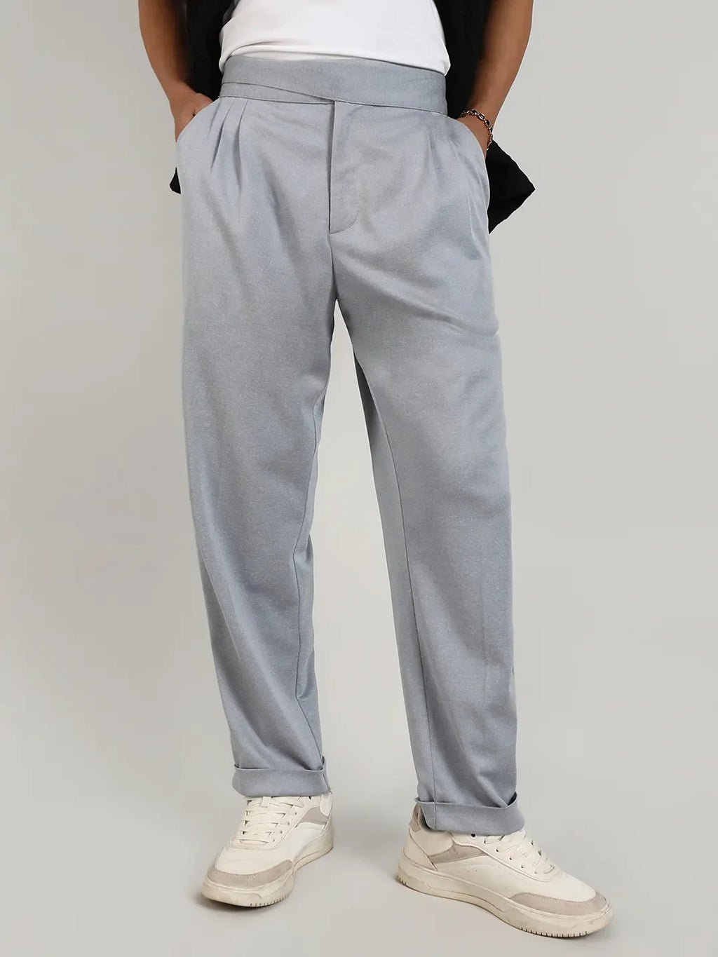 Lightweight - Tailored Heathered Trousers