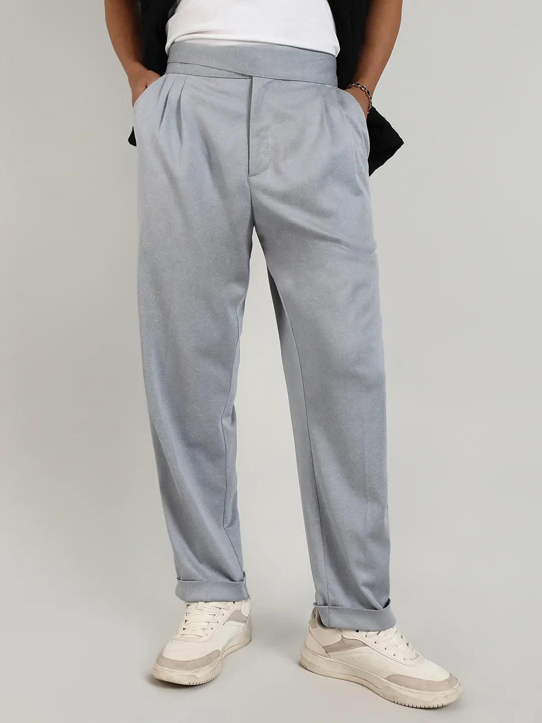 Lightweight - Tailored Heathered Trousers