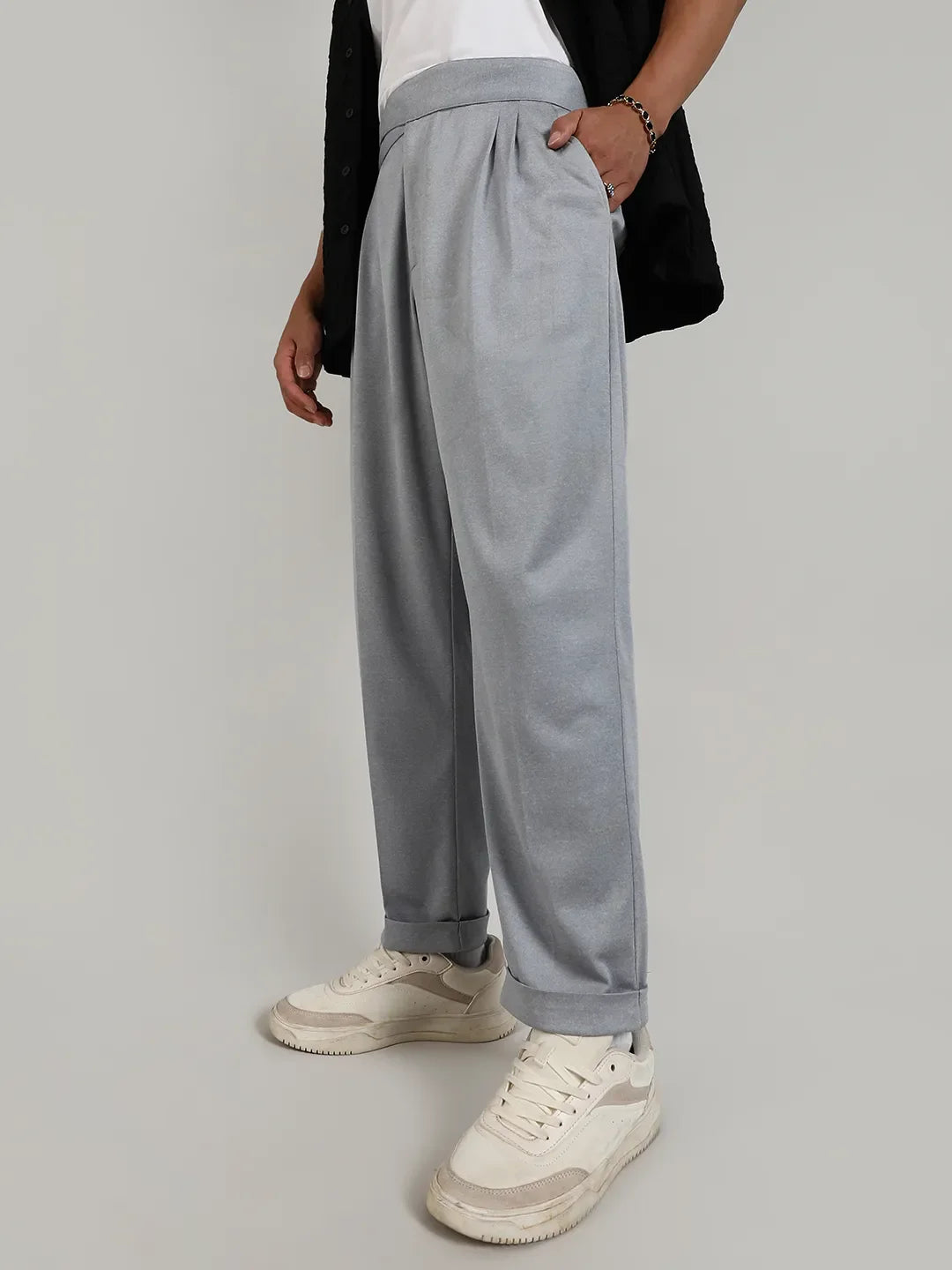 Tailored Heathered Trousers