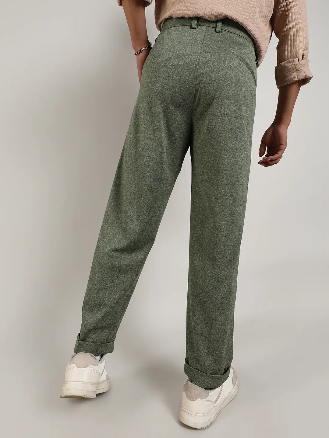 Tailored Heathered Trousers