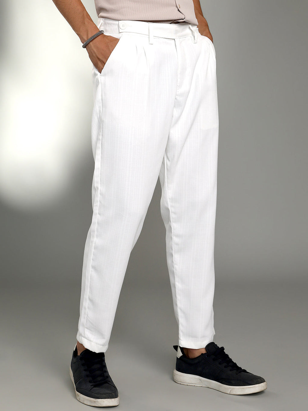 Pleated Tailored Trousers
