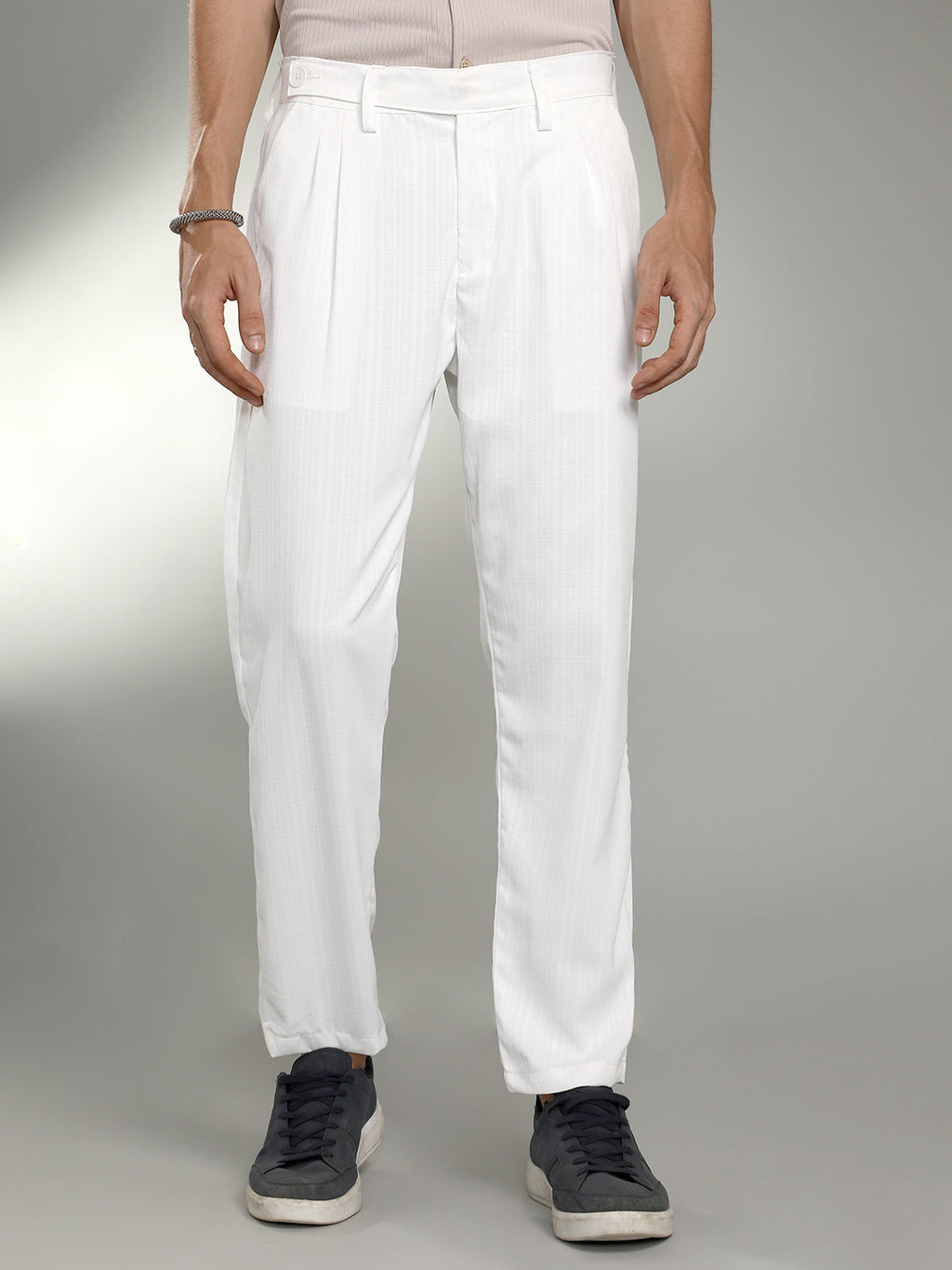 Pleated Tailored Trousers