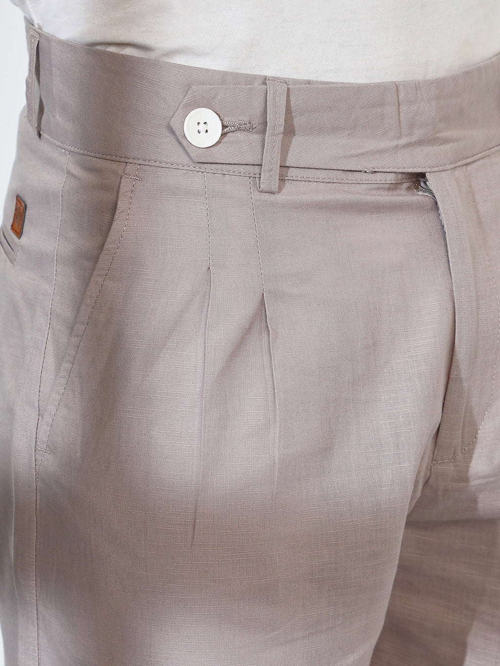 Lightweight - Tailored Linen-Blend Trousers