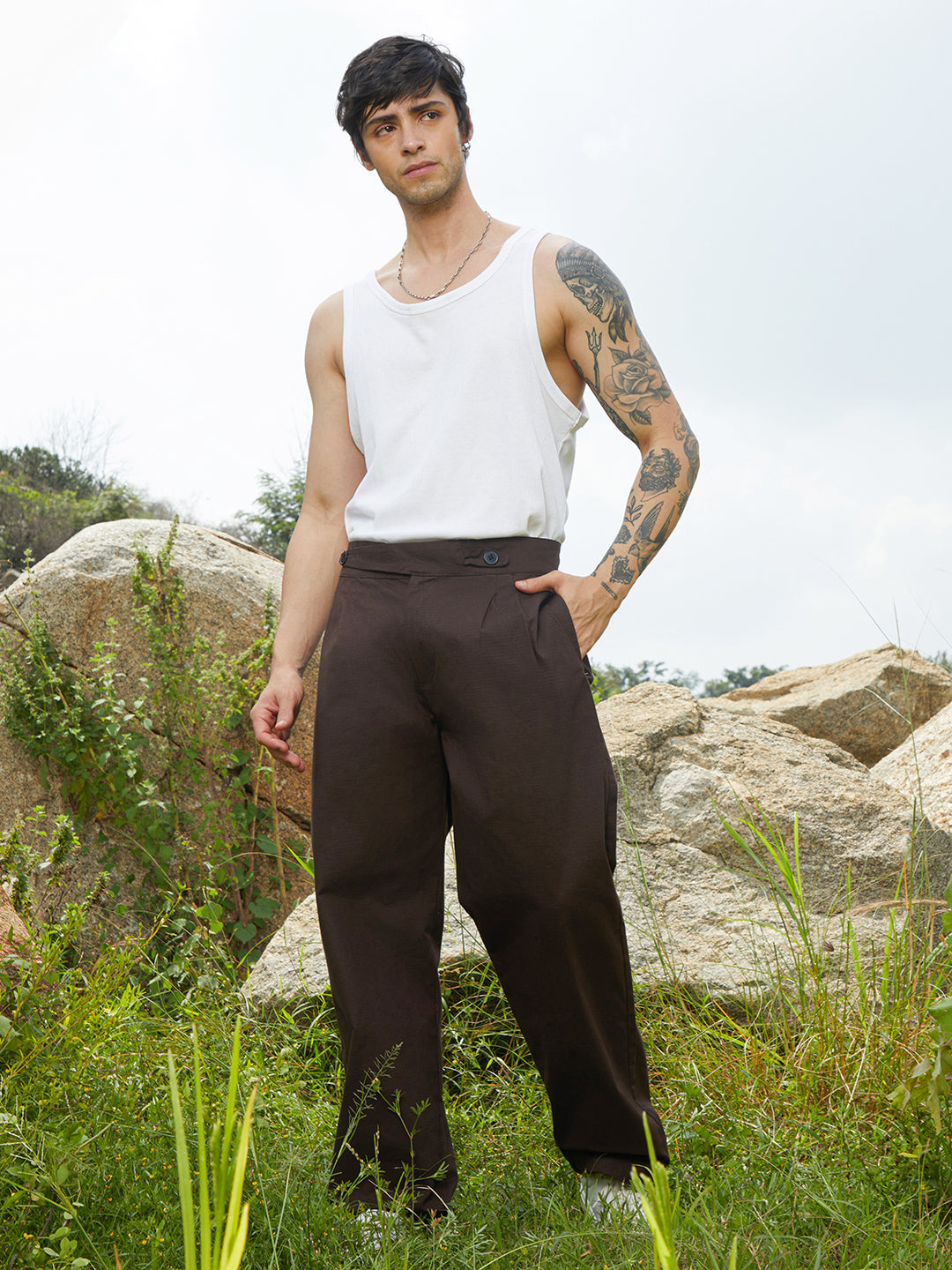 Lightweight - Straight-Fit Tailored Trousers