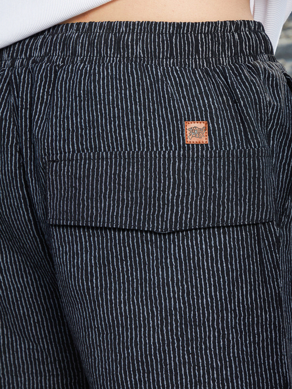 Lightweight - Striped Tailored Trousers