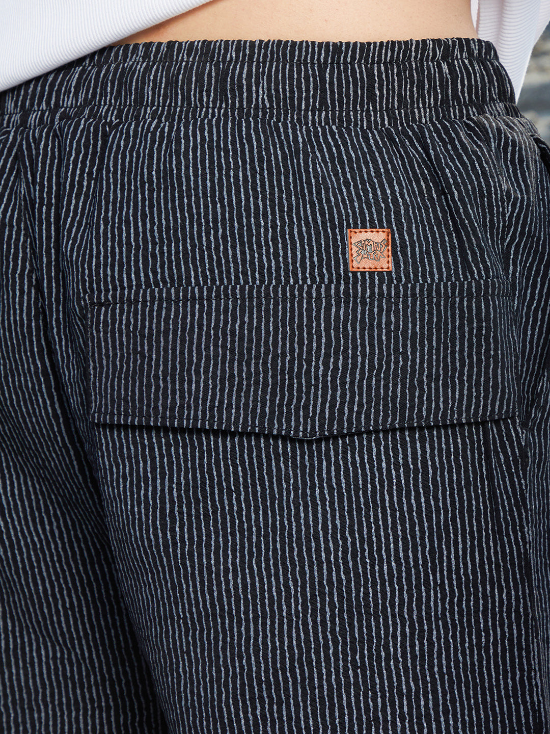 Lightweight - Striped Tailored Trousers