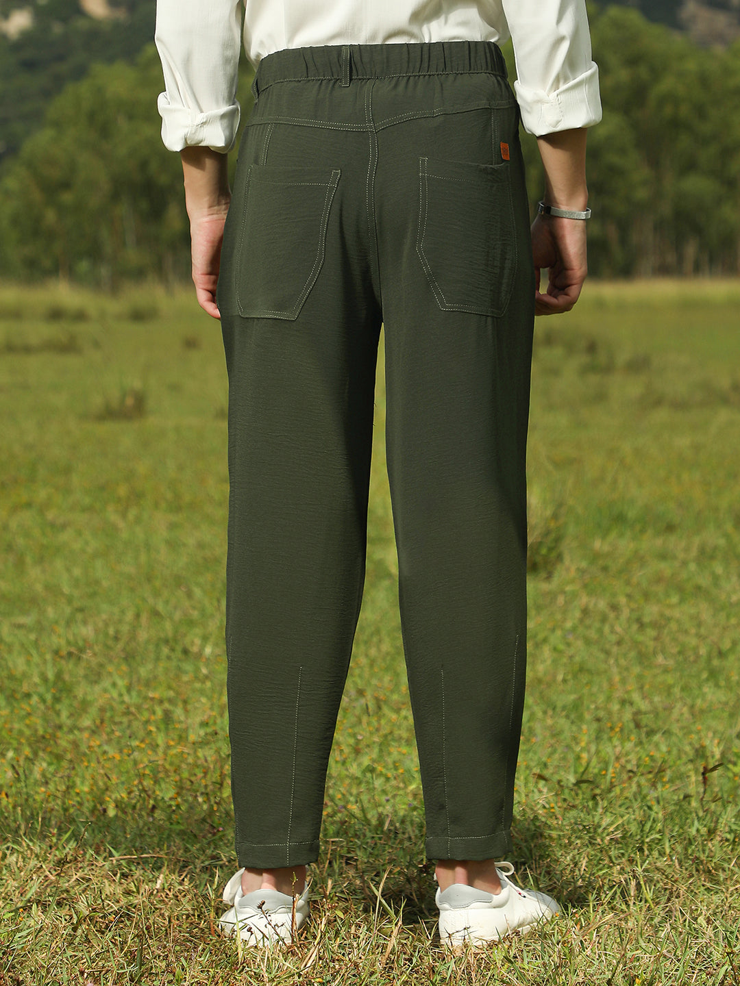 Tapered Tailored Trousers