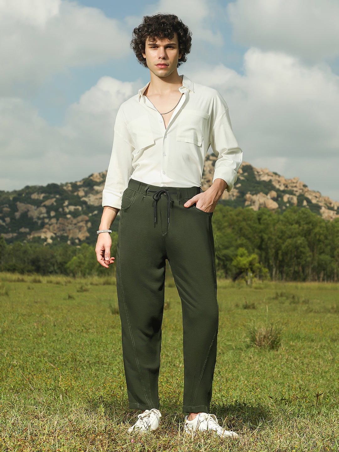 Tapered Tailored Trousers