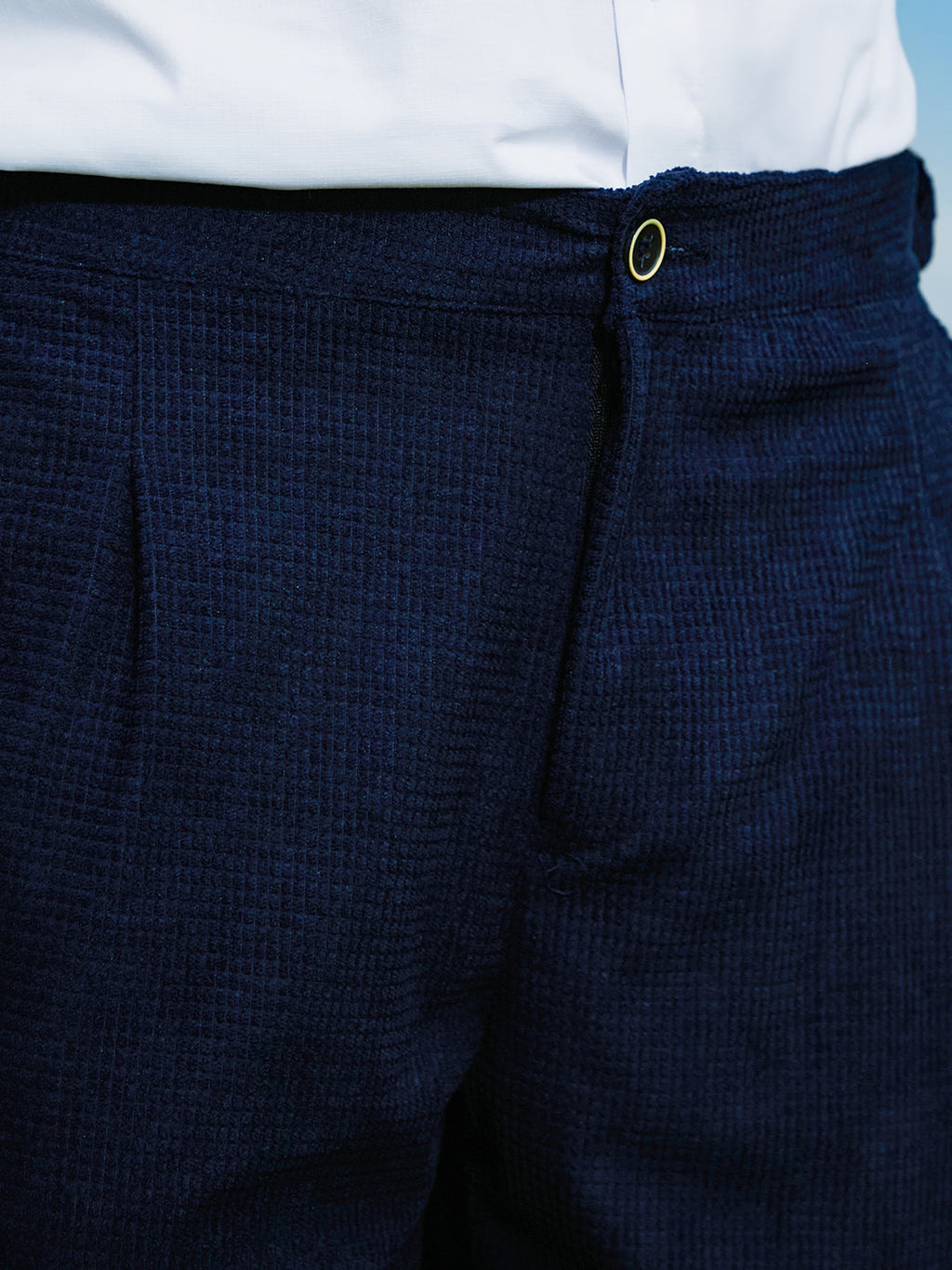 Tailored Waffle Trousers