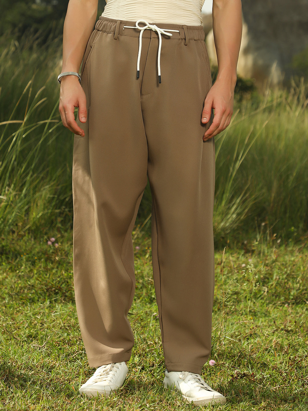 Tapered Tailored Trousers