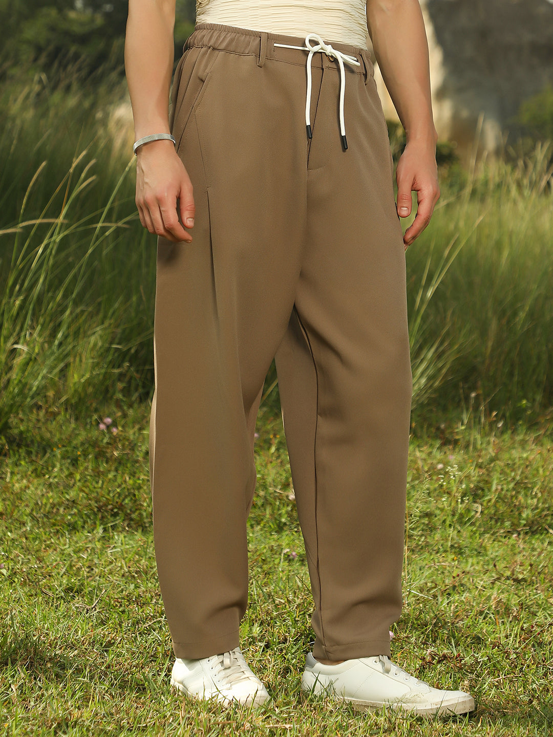 Tapered Tailored Trousers