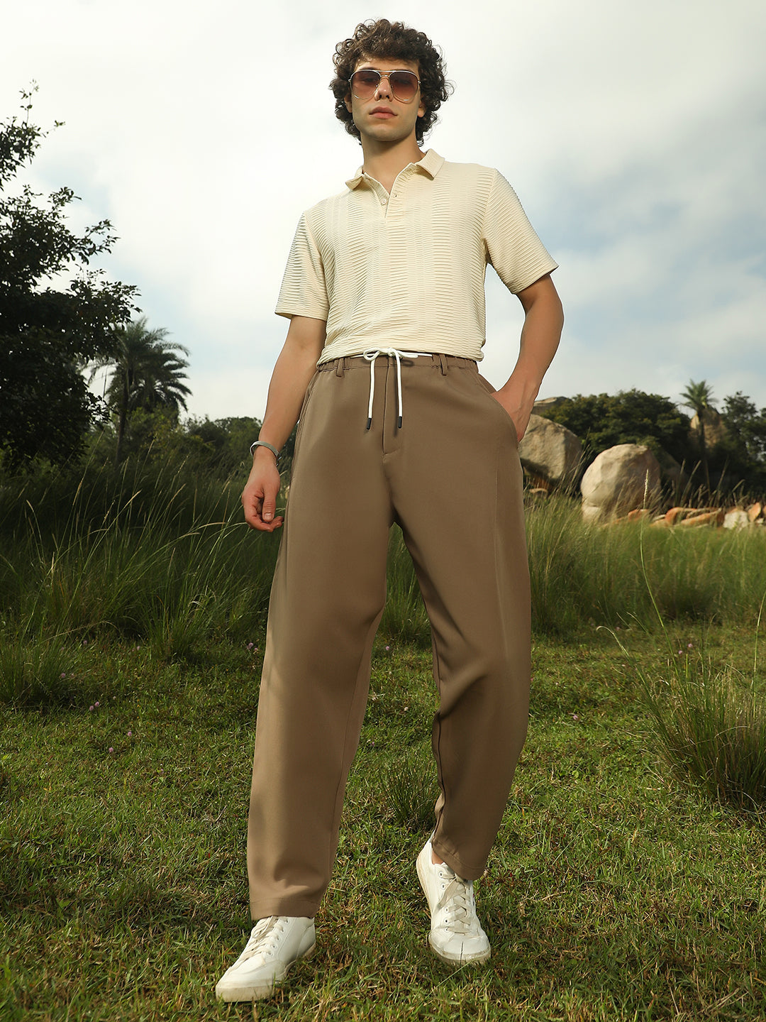 Tapered Tailored Trousers