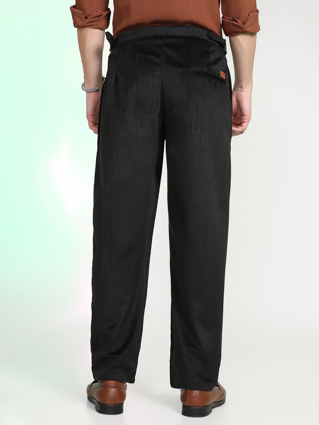Lightweight - Veined Tailored Trousers