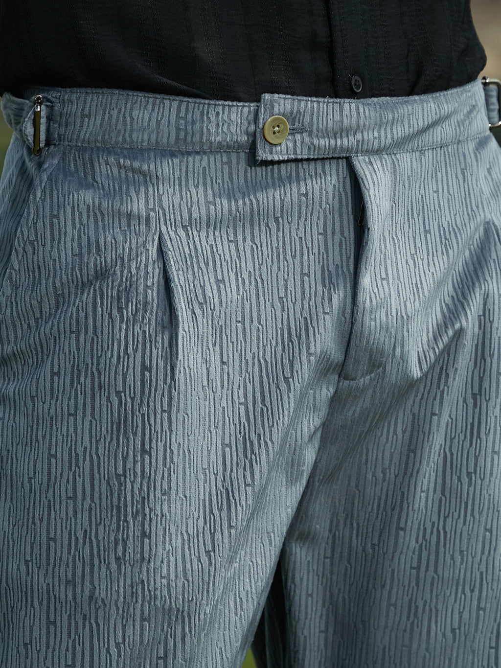 Lightweight - Veined Tailored Trousers