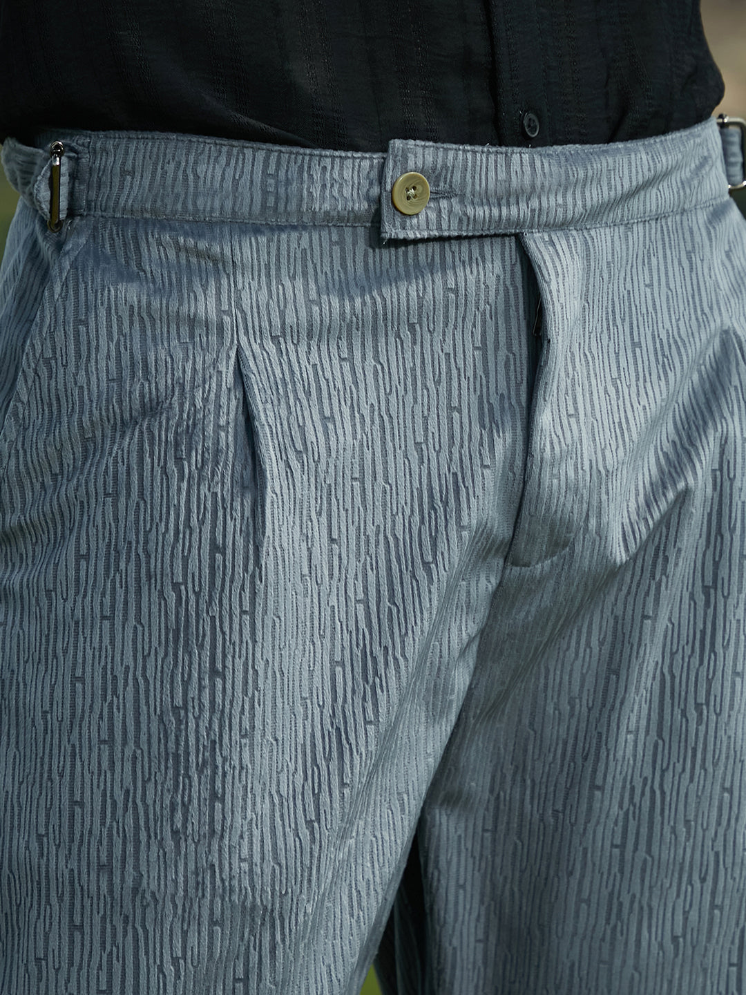 Lightweight - Veined Tailored Trousers