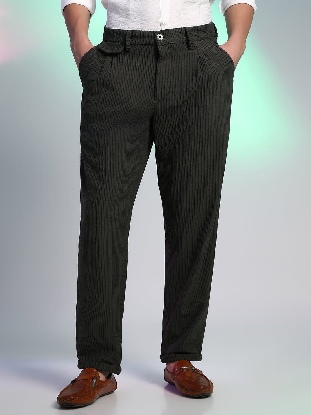 Corduroy Tailored Trousers