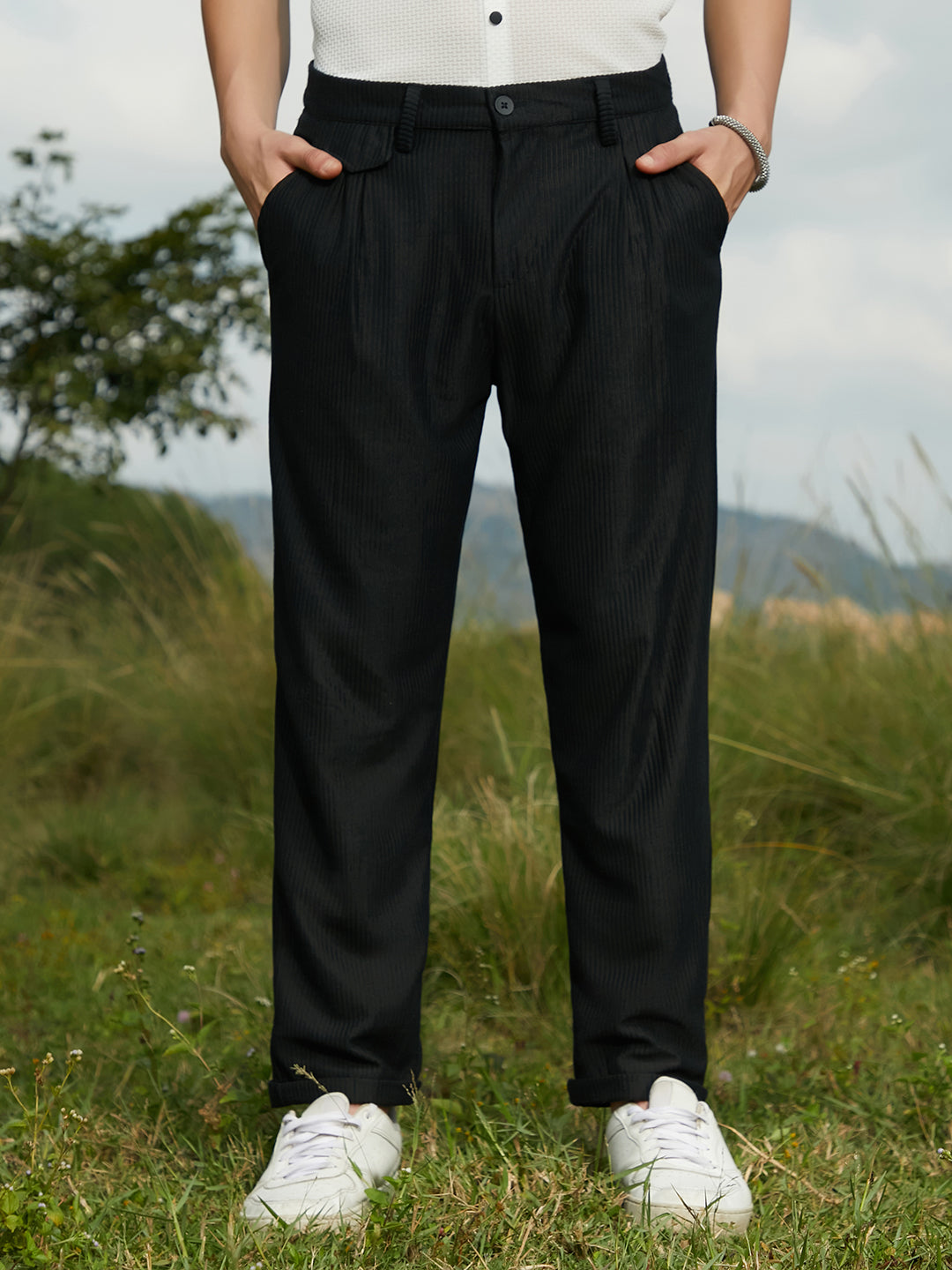 Corduroy Tailored Trousers